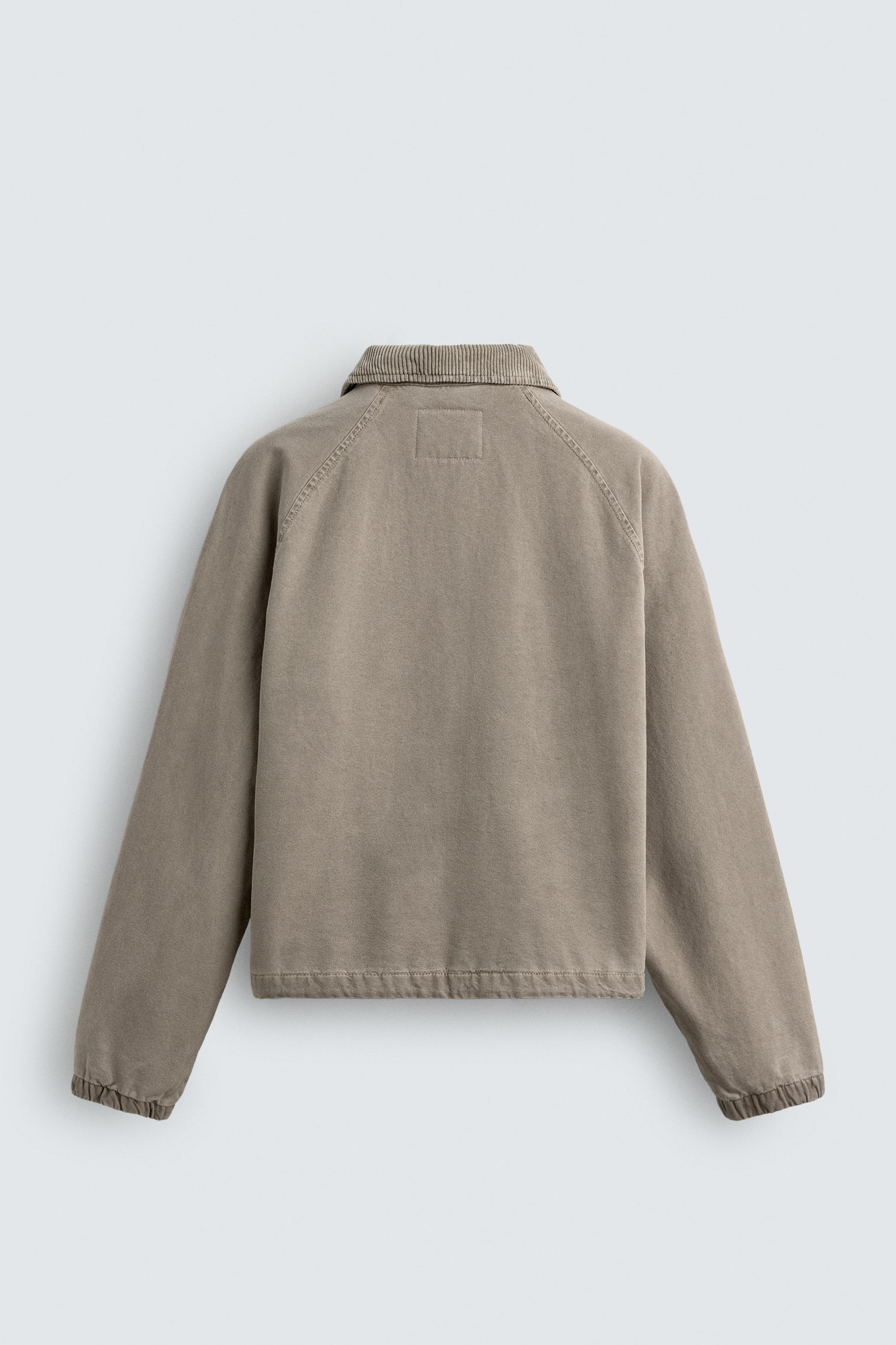 PADDED JACKET WITH COMBINED COLLAR